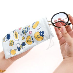 Soft Portable Glasses Bag Microfiber Sunglasses Pouch Glasses Protector Storage Bag Sunglasses Reading Glasses Case