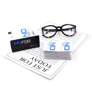East sunshine in stock antifog Eyeglasses lens clean wet wipes Disposable Anti Fog Misting Wet tissue Glasses Lens Clean (1)