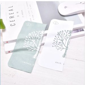 Custom logo Glasses Cloth For Glasses Camera Computer Lens Wipes Glasses Cleaner 145*170mm Microfiber Cleaning Cloth