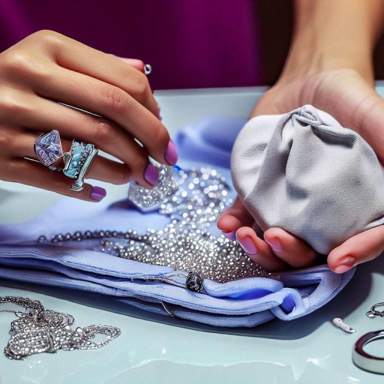 Sparkling Solutions: Silver Jewelry Polishing Cloth