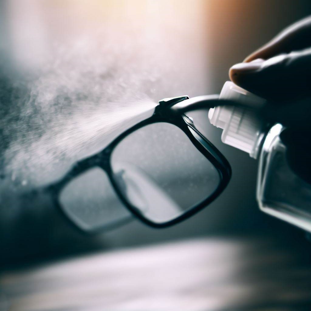 Crystal Clear Lenses: Eyeglass Cleaner Spray