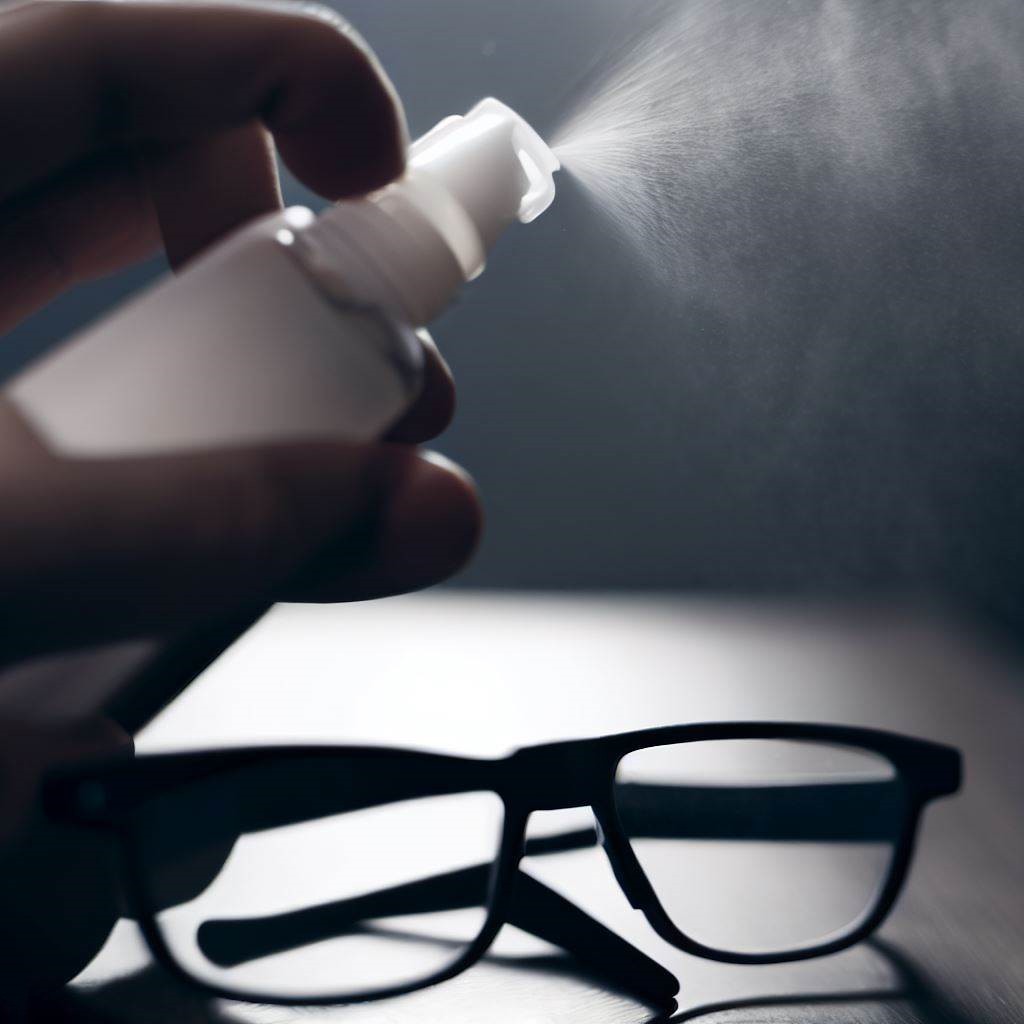Crystal Clear Lenses: Eyeglass Cleaner Spray