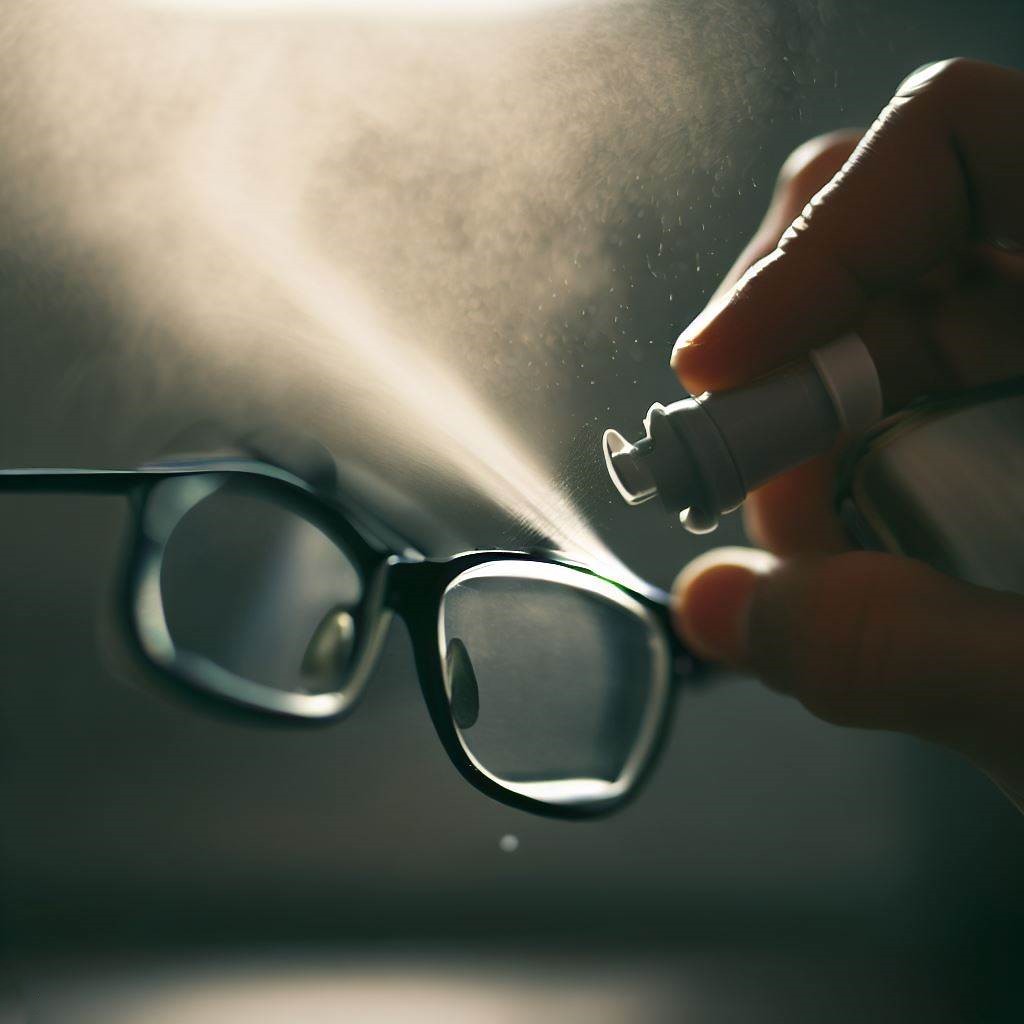 Crystal Clear Lenses: Eyeglass Cleaner Spray