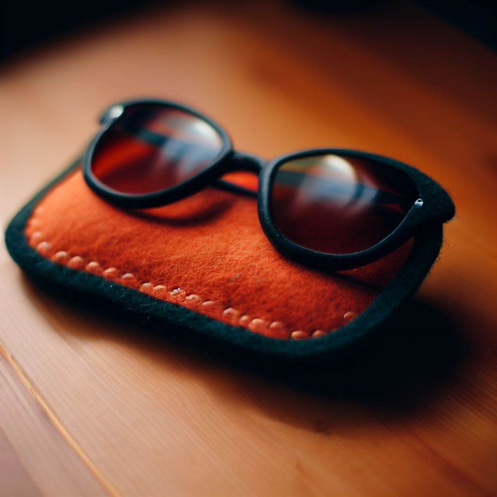Felt Sunglasses Case: Style & Protection