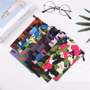 RPET Multi-Functional Cloth Sunglasses Bags Fashion Eyewear Covers Glasses pouch Protecter Case Accessories