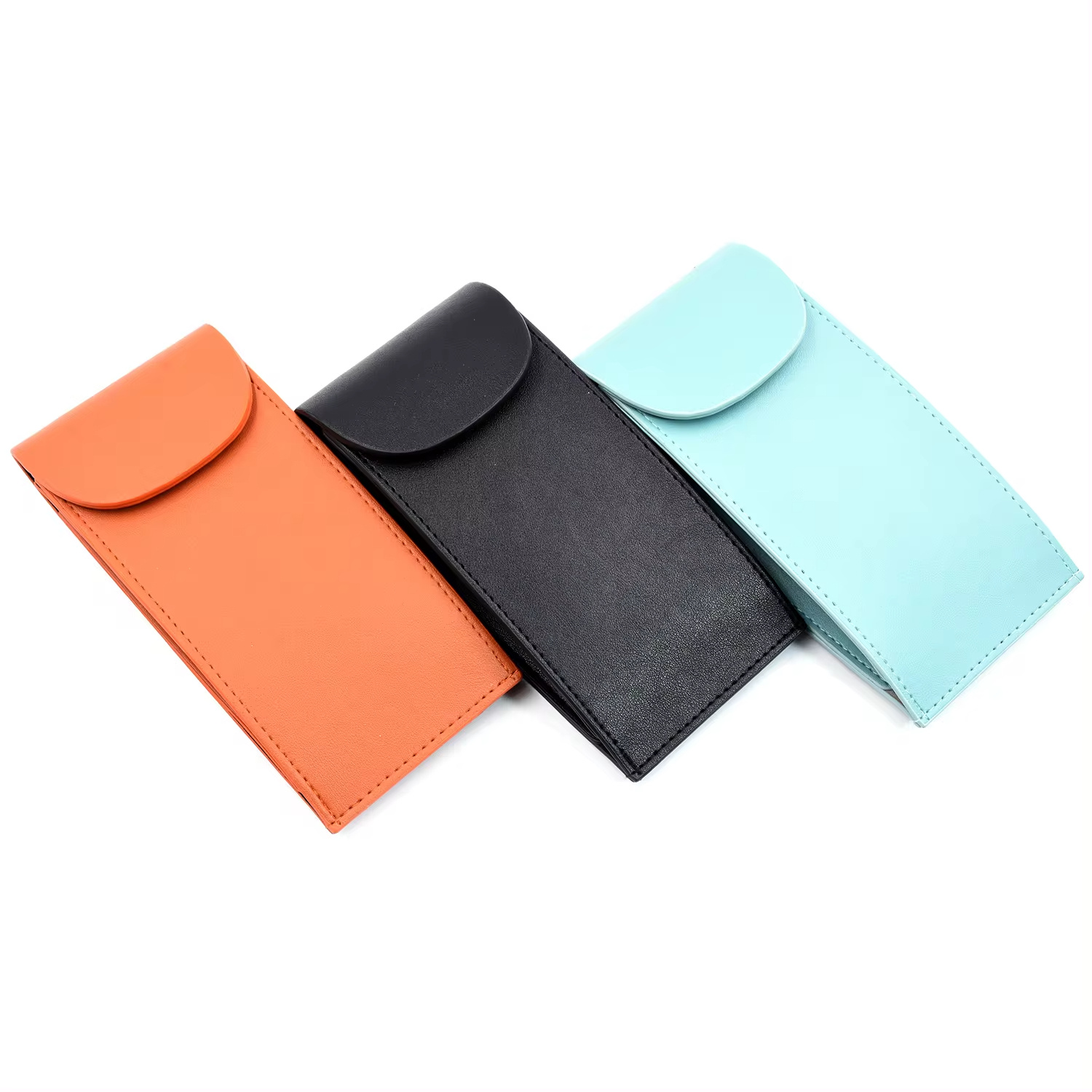 Custom Logo small shoulder bag for Sunglasses Leather Glasses holder bag travel eyeglasses storage bag portable