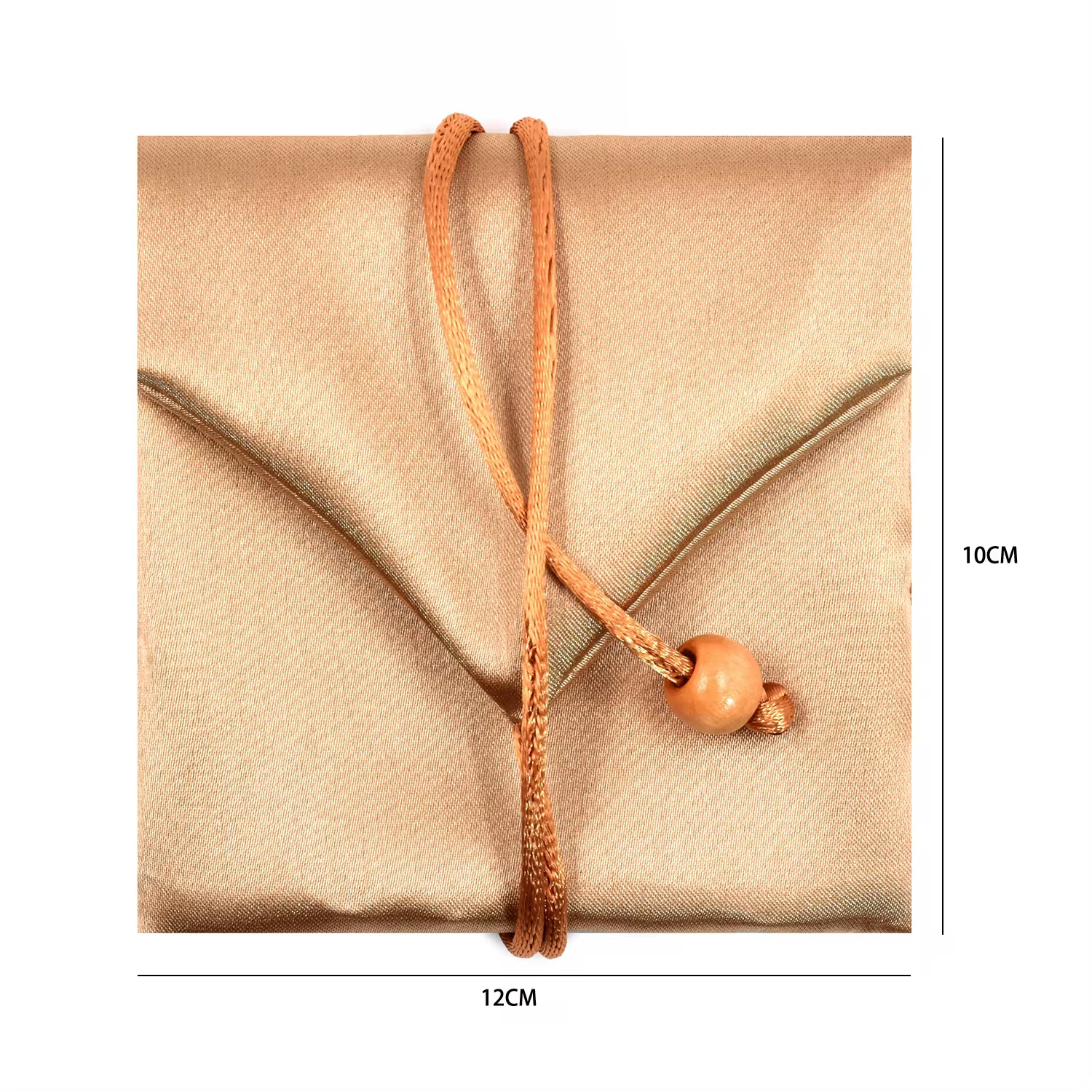 Silk Satin Bag with logo custom Luxury Jewelry Packaging satin bag Silk satin Pouch with belt rope