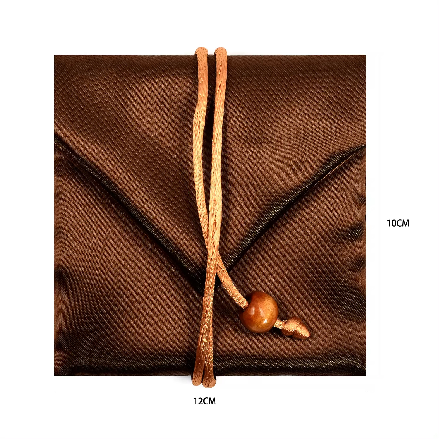 Silk Satin Bag with logo custom Luxury Jewelry Packaging satin bag Silk satin Pouch with belt rope