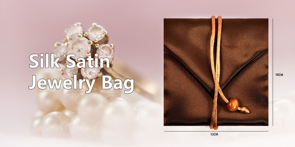 Silk Satin Jewelry Bag: A New Trend for Glasses Cleaning Peripheral Products