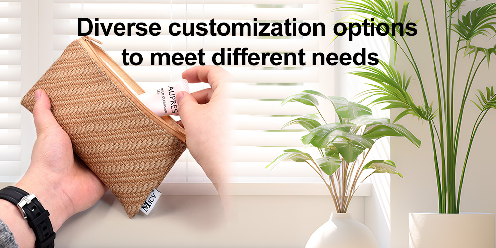 Customizable glasses storage pouch: create a brand-exclusive portable experience