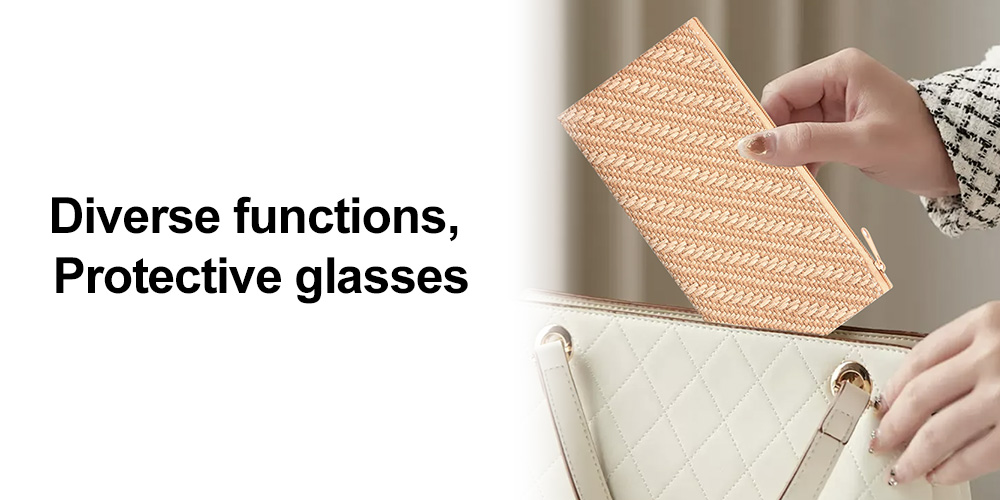Customizable glasses storage pouch: create a brand-exclusive portable experience