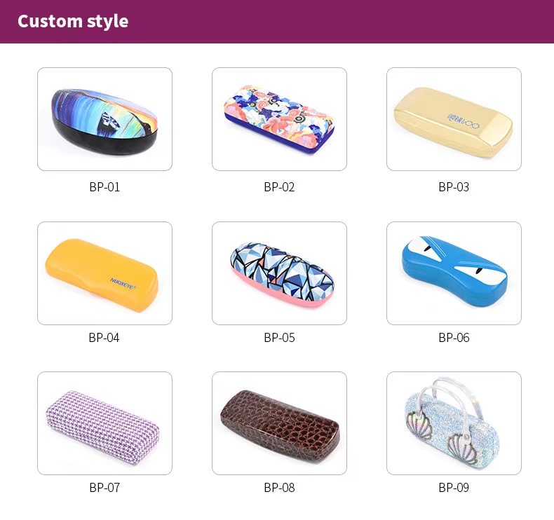 Hot sale OEM customized logo glasses case flower cartoon glasses cloth low price discount outdoor sun glasses case