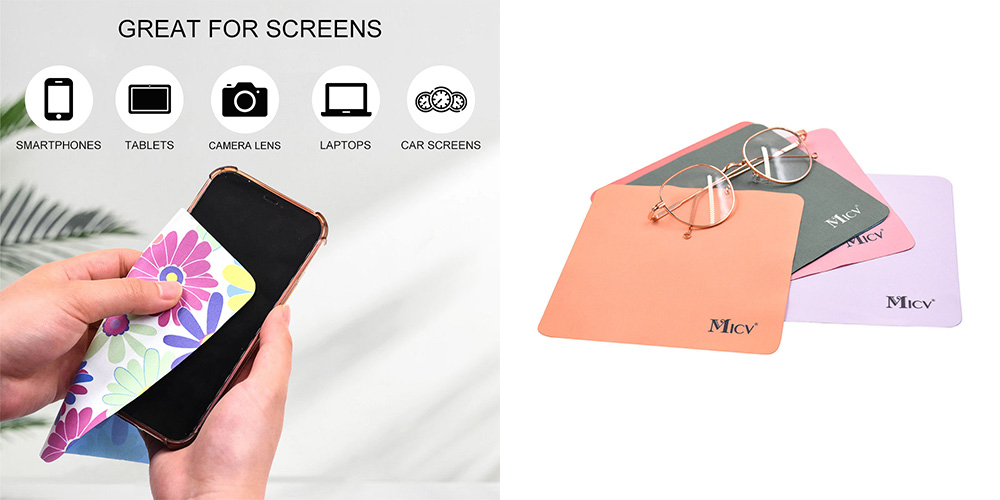 Microfiber glasses cleaning cloth: How to quickly and effectively remove fingerprints, oil and dust?