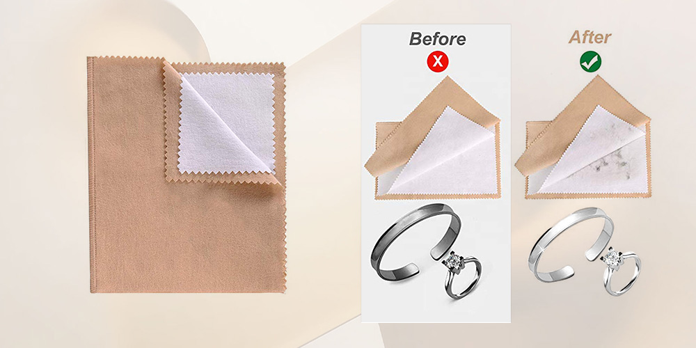 Polishing cloths have multiple uses: not limited to jewelry, you can also use it to clean these items