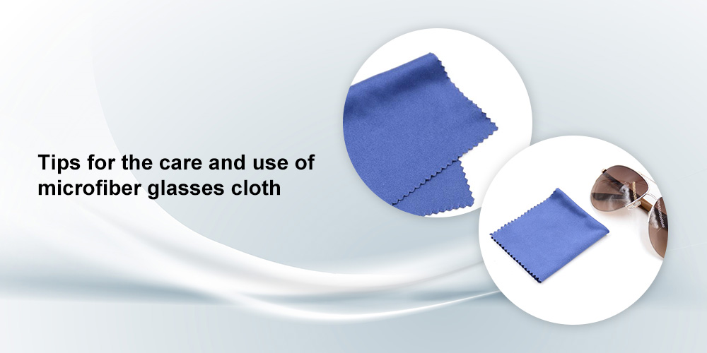 How to clean glasses without leaving marks? Microfiber glasses cloth can do it!