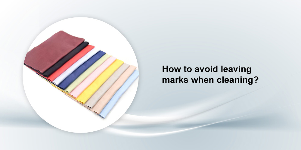 How to clean glasses without leaving marks? Microfiber glasses cloth can do it!