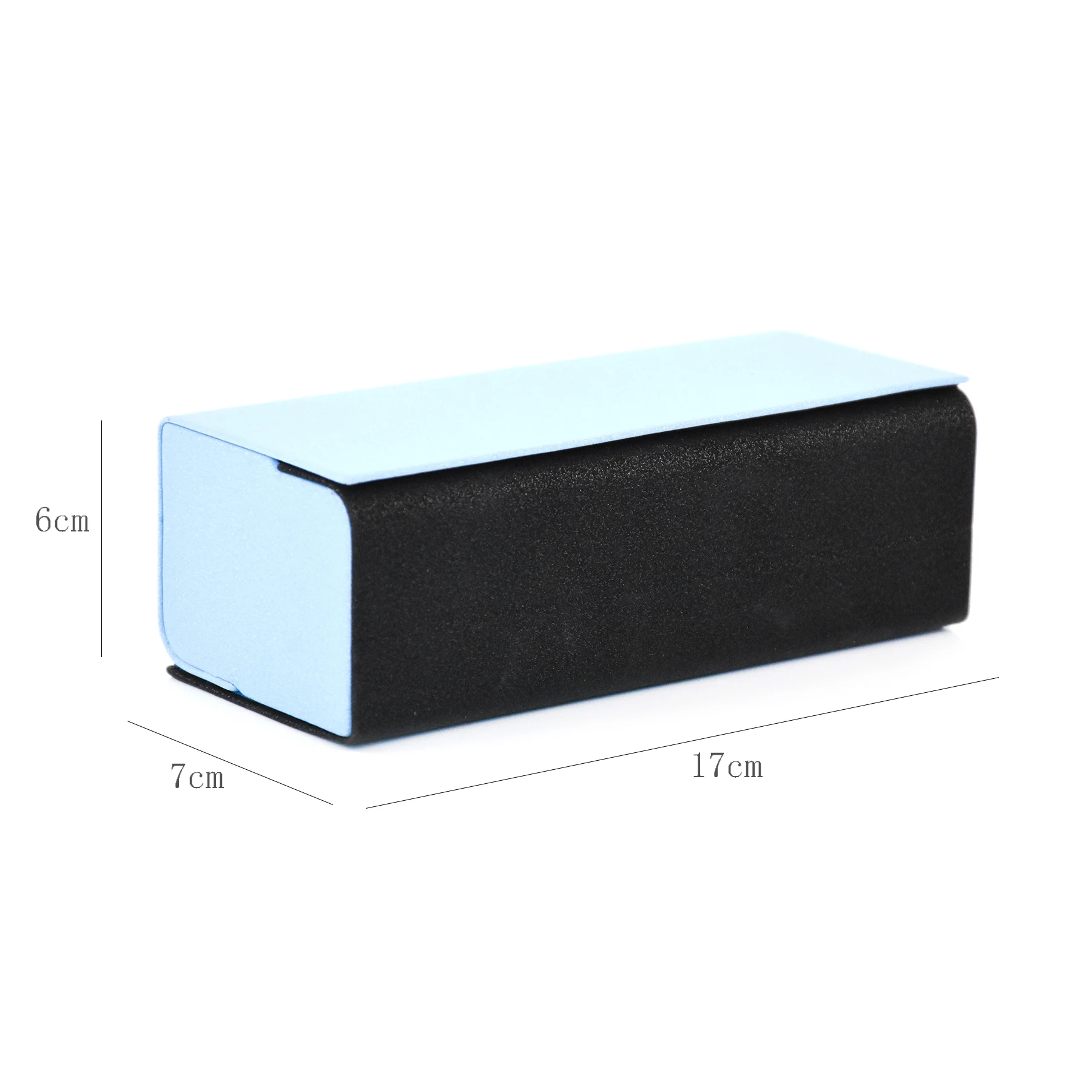 New Sunglasses Glasses Storage Box PU Leather Storage Case Foldable Glasses Display Cabinet