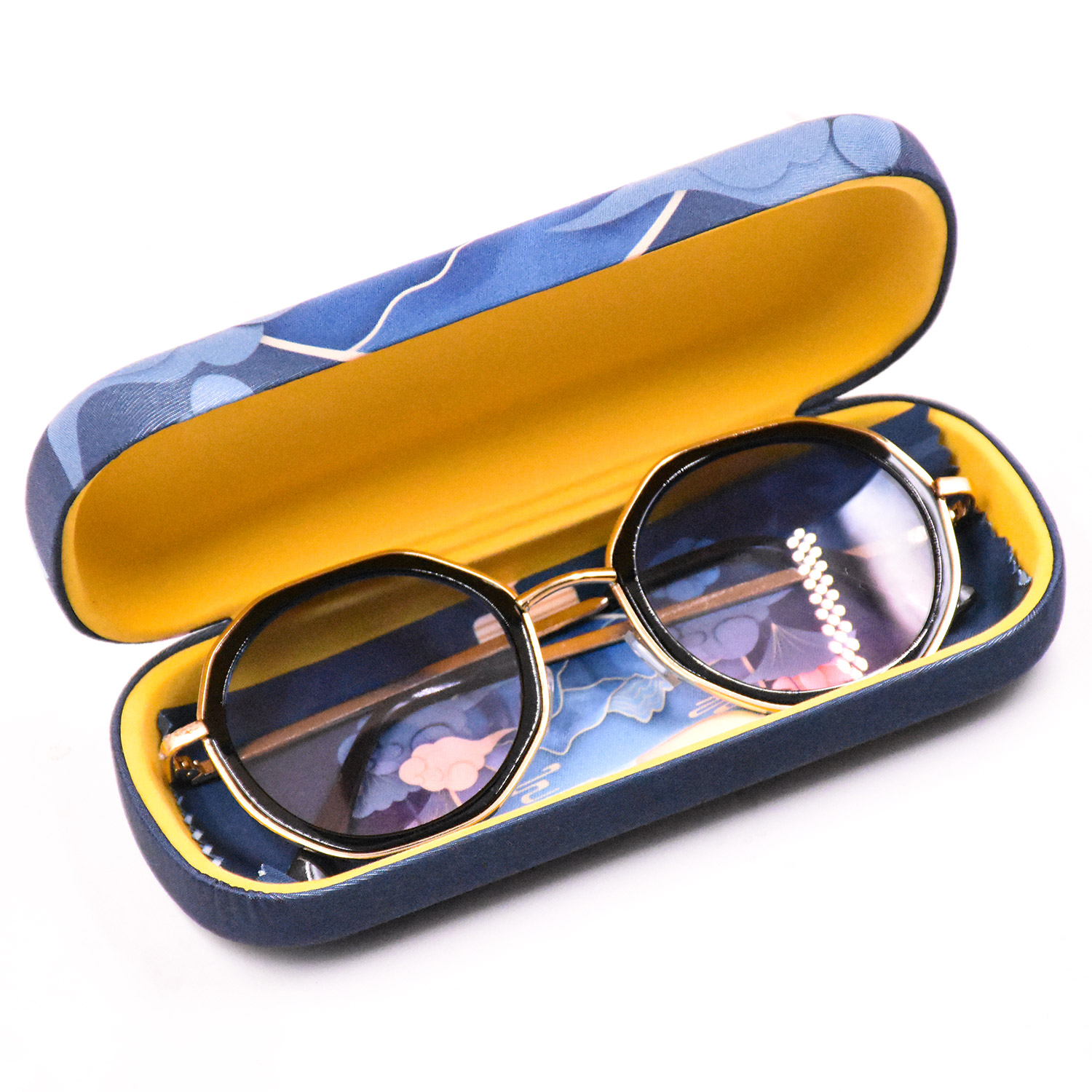 Sunglasses Eyewear Packing Glasses Cases Box Set with Glasses Cloth Eyeglasses Case Pouch