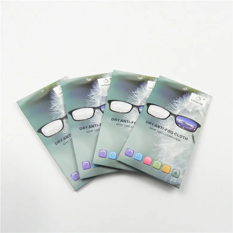 Wholesale Custom Microfiber Antifog Eyeglasses Cleaning Cloth