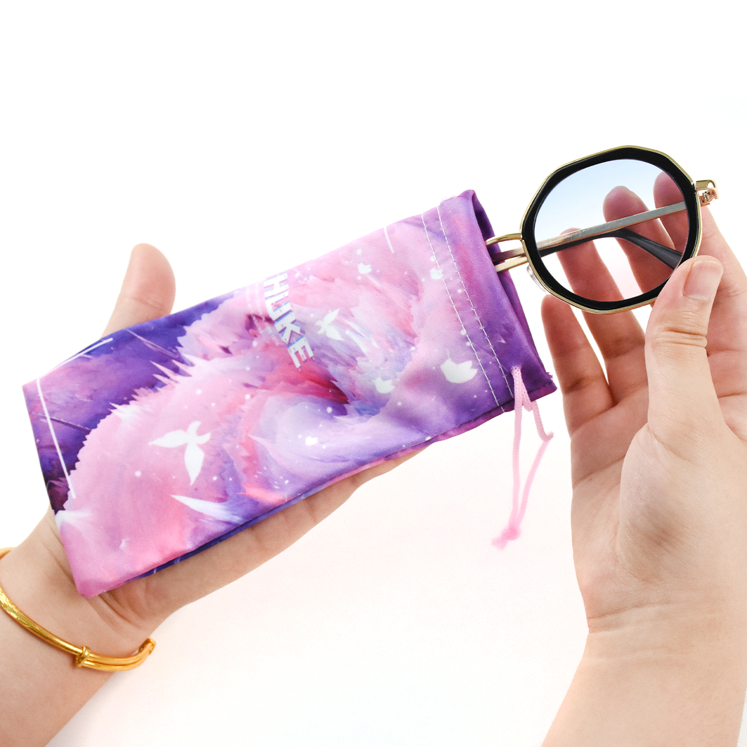 Soft Portable Glasses Bag Microfiber Sunglasses Pouch Glasses Protector Storage Bag Sunglasses Reading Glasses Case