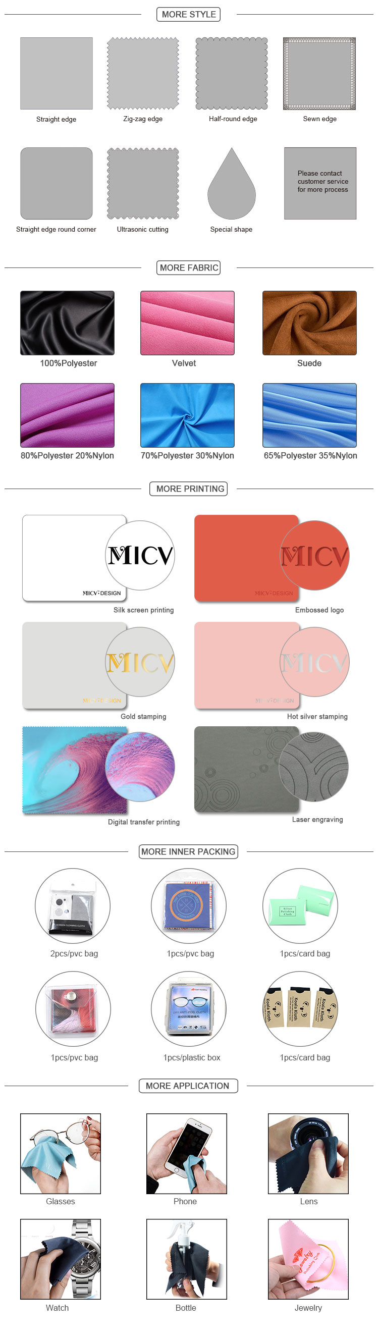 Custom wholesale digital printing logo microfiber fabric glasses lens cleaning cloth for children and adult